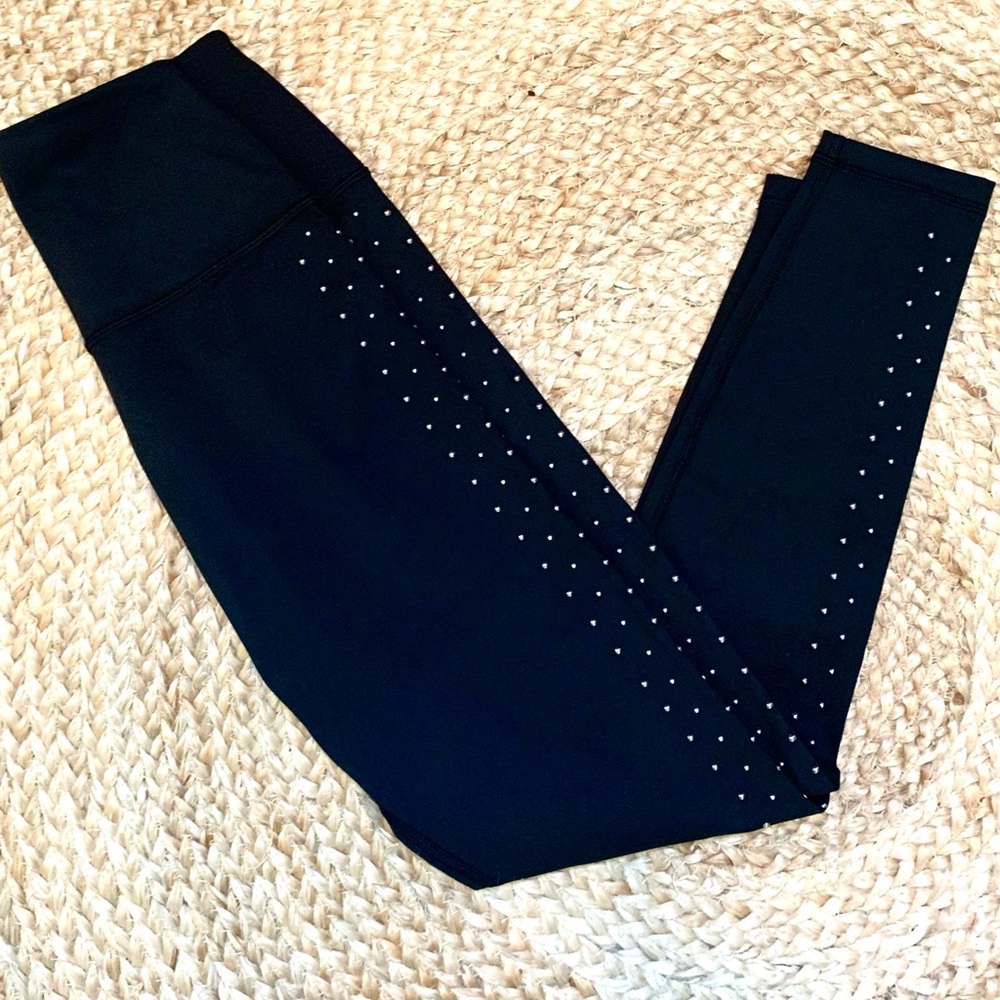 New Glyder Cropped Studded Leggings, Size XS
